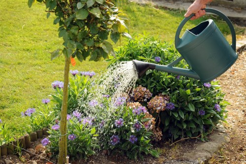 Low-carbon van used for sustainable garden collections